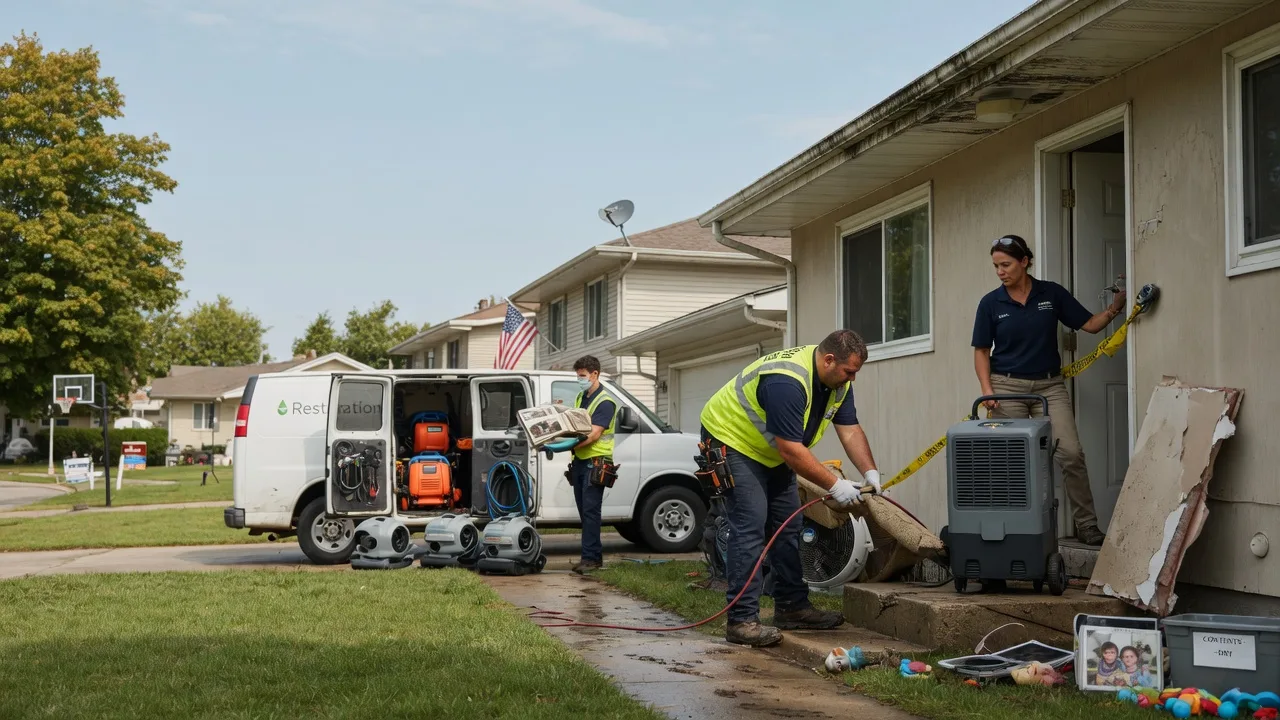 Water Damage Restoration in Woodsfield, OH near me
